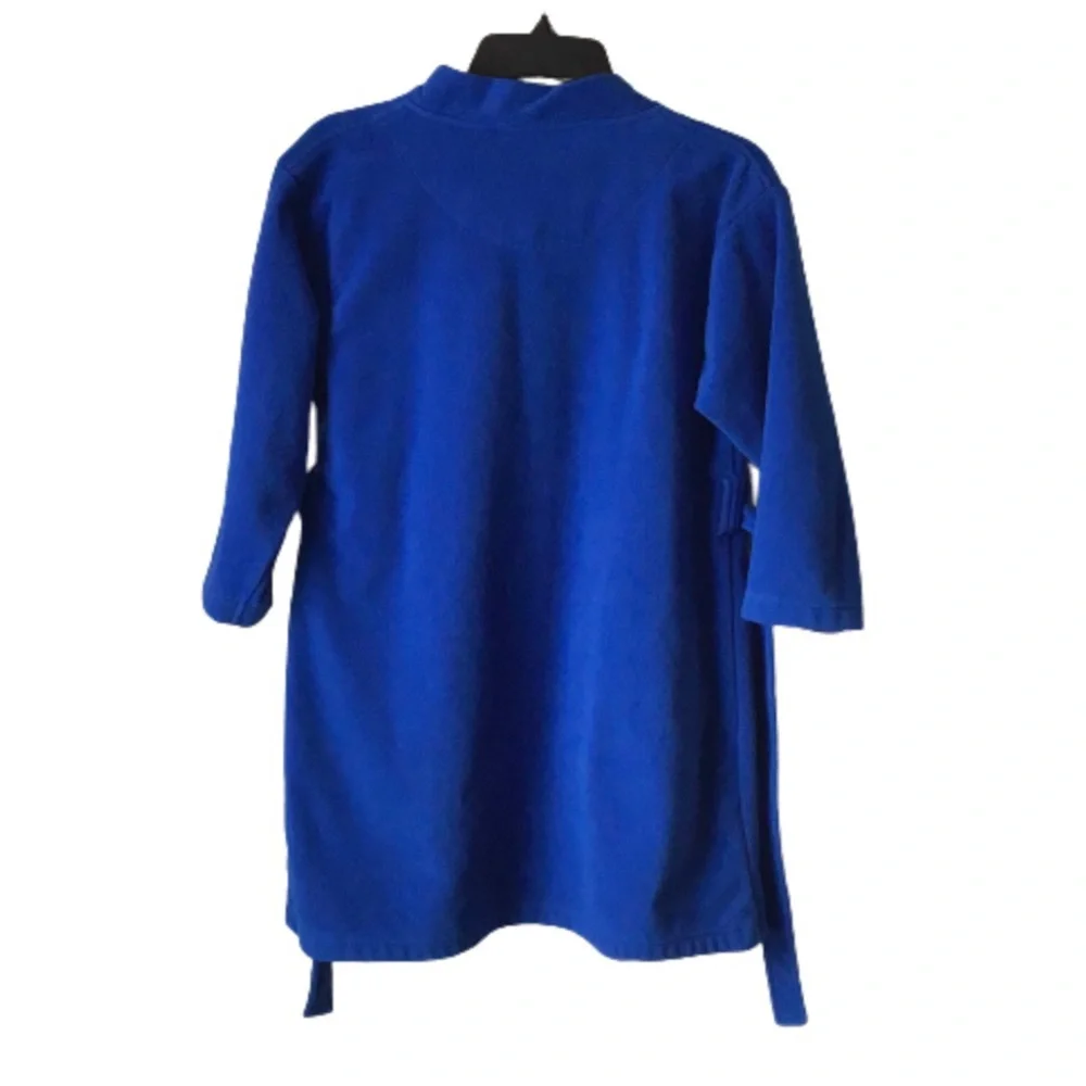 Disney Pixar Blue Fleece Buzz Lightyear Toy Story Belted Pocket Robe Large